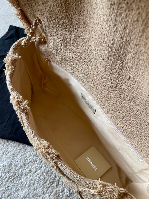 CHANEL BEIGE TWEED
