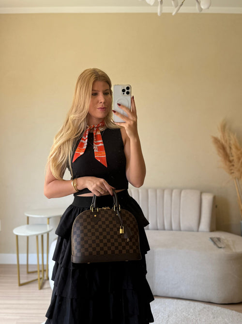 ALMA BB DAMIER ÉBÈNE - PM