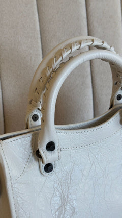 BALENCIAGA LE CITY MINI BRANCA
