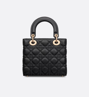 Lady Dior pequena Preta