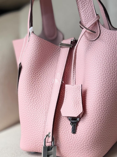 Hermès Picotin 18 Rosa Bebê