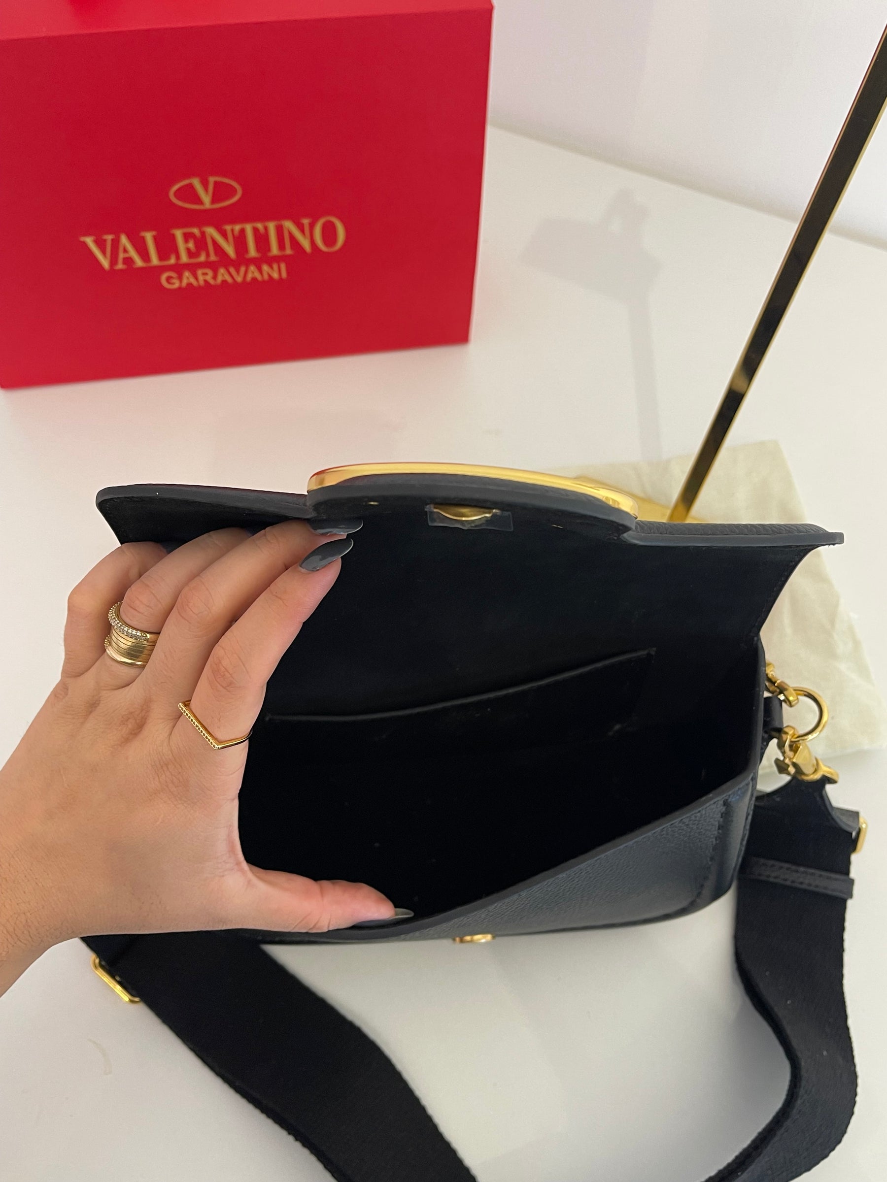 Valentino Bolsa de couro Alltime