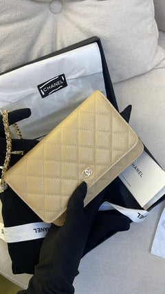 Bolsa chanel woc - Bege classica