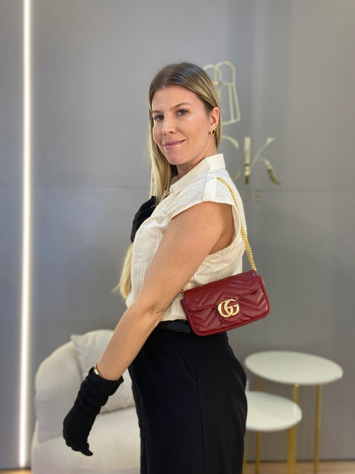GUCCI MARMONT SUPER MINI