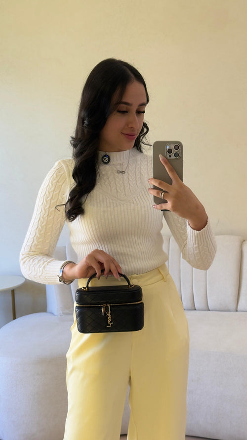 BOLSA SAINT LAURENT GABY PRETA