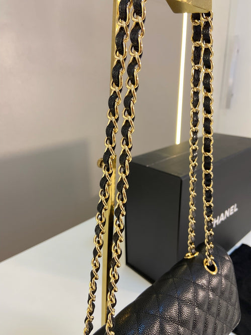 Double Flap Caviar | Chanel