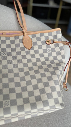 NEVERFULL DAMIER AZUR MM