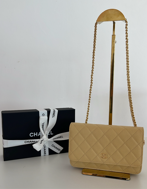 Bolsa chanel woc - Bege classica