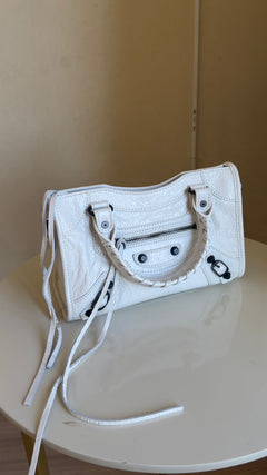 BALENCIAGA LE CITY MINI BRANCA