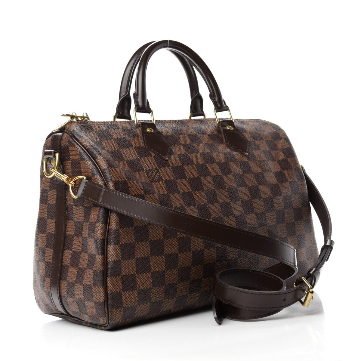 Speedy Bandoulière 30 Damier Ébène