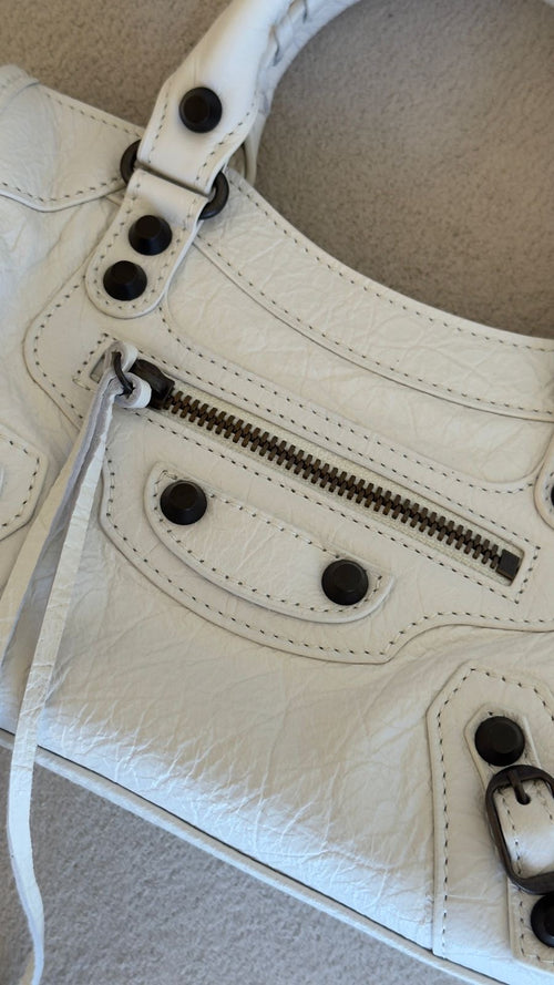 BALENCIAGA LE CITY MINI BRANCA