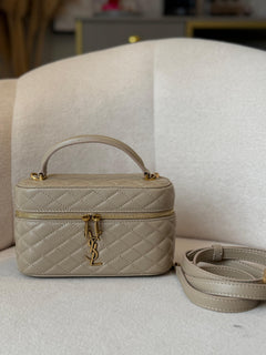 BOLSA GABY VANITY BOLSA DE COURO MATELASSÊ