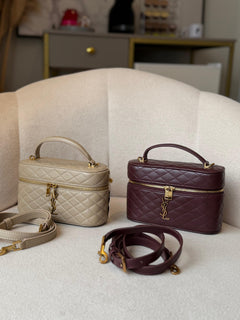 BOLSA GABY VANITY BOLSA DE COURO MATELASSÊ
