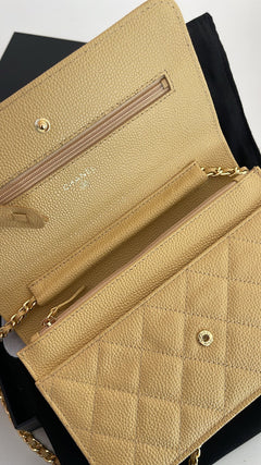 Bolsa chanel woc - Bege classica