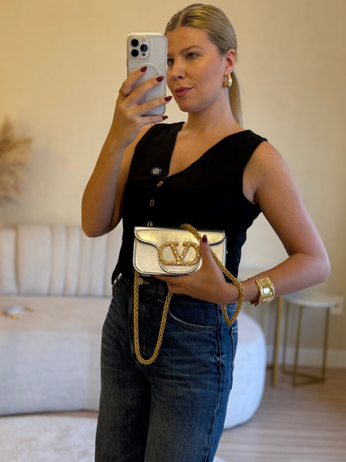 VALENTINO GARAVANI SMALL LOCÒ TOTE