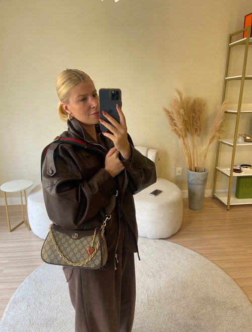 GUCCI OPHIDIA COM CHARM MORANGO