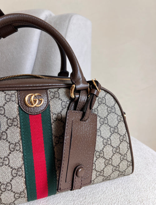 GUCCI OPHIDIA GG TOP HANDLE