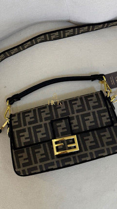 FENDI BAGUETE JACQUARD FF