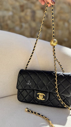 CHANEL BALL CHAIN MINI FLAP